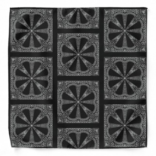 The King’s Crown Print Adult Bandana (Front)
