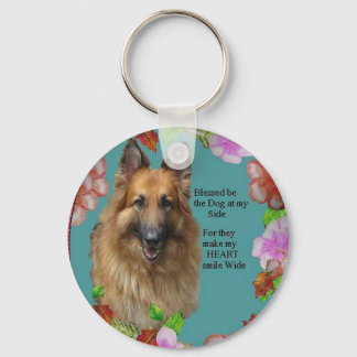 The King Shepherd Blessing Keychain