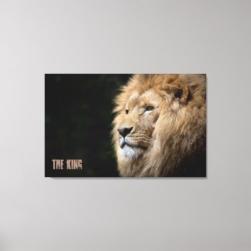 The King Small 2400 x 1600 15 Single Canvas Print