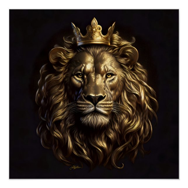 The King! The Not-So-Cowardly Lion of Oz Poster (Front)