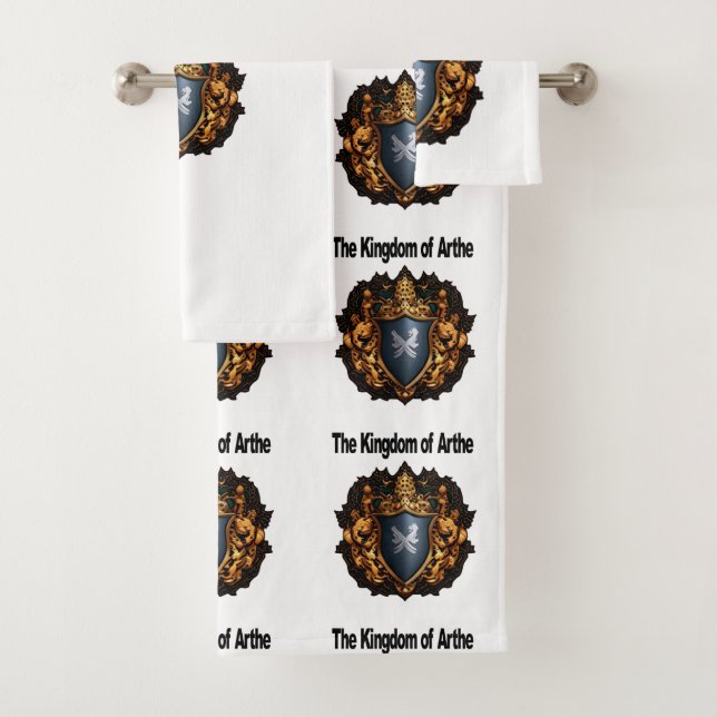 The Kingdom of Arthe Bath Towel Set (Insitu)
