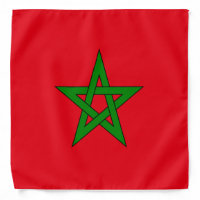 The kingdom of Morocco flag