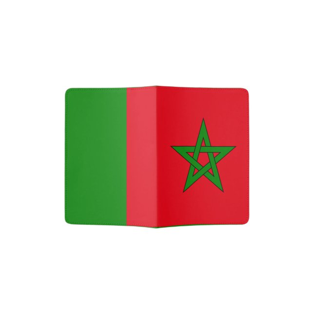 The kingdom of Morocco Passport Holder (Opened)