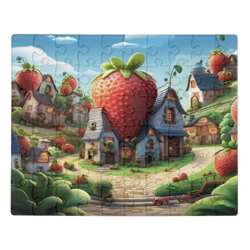 The Kingdom Of Strawberry Jigsaw Puzzle