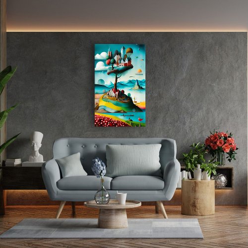The Kingdom of the Surreal Canvas Print