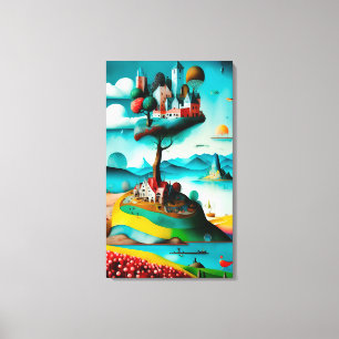 The Kingdom of the Surreal Canvas Print
