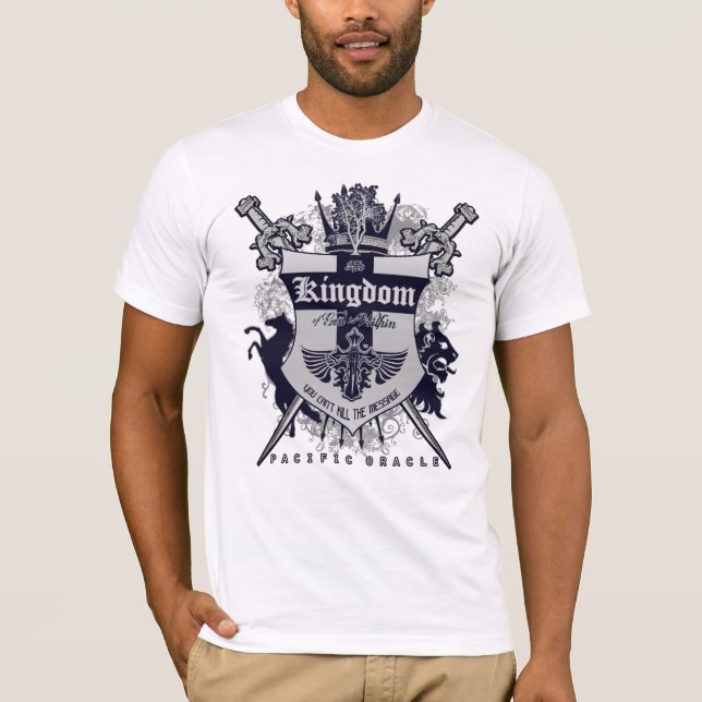 The Kingdom Within (Blue) T-Shirt (Front)