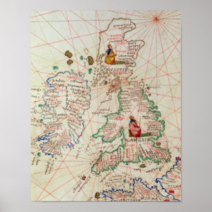 The Kingdoms of England and Scotland Poster