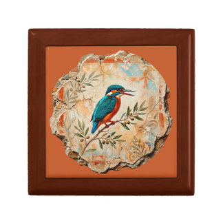 The Kingfisher Fragment: Pompei’s Azure Messenger  Gift Box