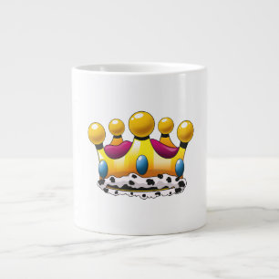 The King's Crown Giant Coffee Mug