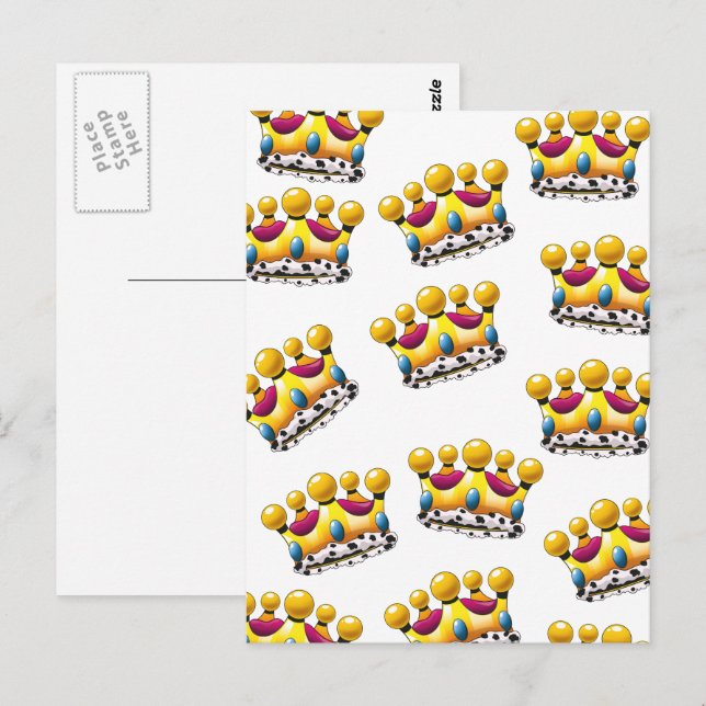 The King's Crown Postcard (Front/Back)