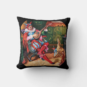The King's Favorite Jester Throw Pillow