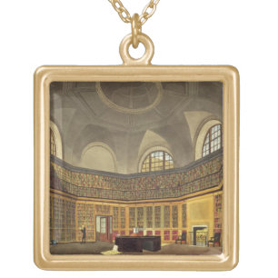 The King's Library, Buckingham House, from 'The Hi Gold Plated Necklace