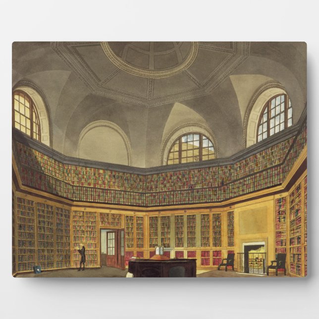 The King's Library, Buckingham House, from 'The Hi Plaque (Front)