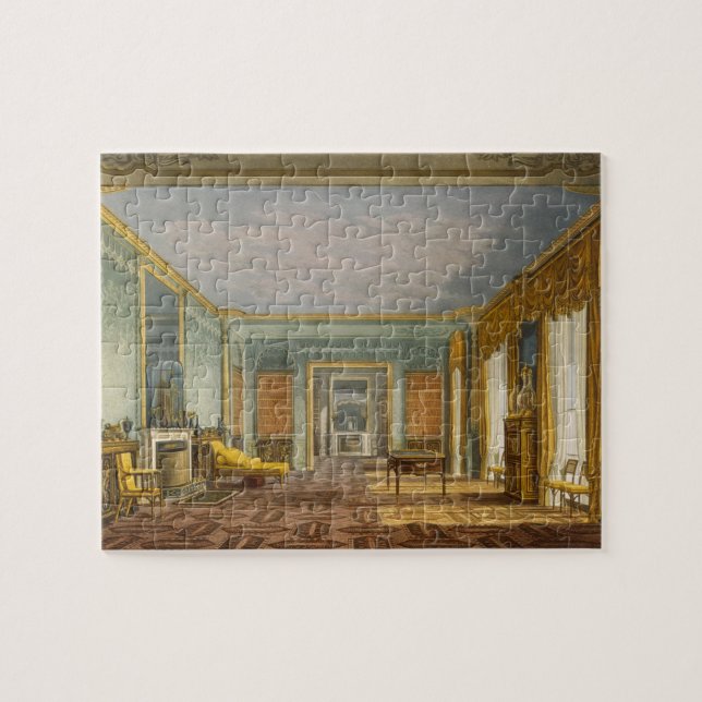 The King's Library from Views of The Royal Pavilio Jigsaw Puzzle (Horizontal)