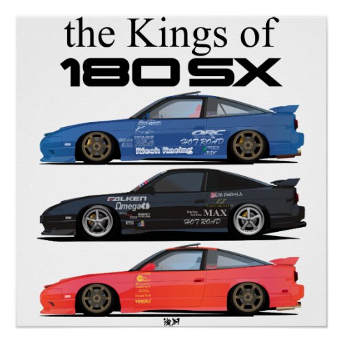 the Kings of 180SX Poster