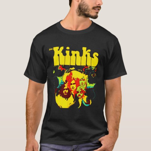 The Kinks Love Rock Band Art Essential T_Shirt