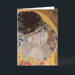 The Kiss, 1907-08 Card<br><div class="desc">The Kiss,  1907-08 | by Gustav Klimt | Art Location: Osterreichische Galerie Belvedere,  Vienna,  Austria | Austrian Artist | Image Collection Number: XAM291604</div>