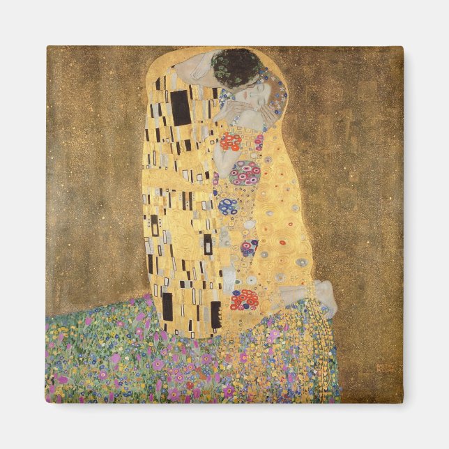 The Kiss, 1907-08 Magnet (Front)