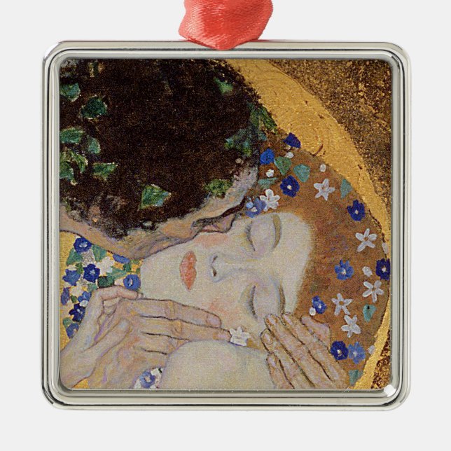 The Kiss, 1907-08 Metal Ornament (Front)