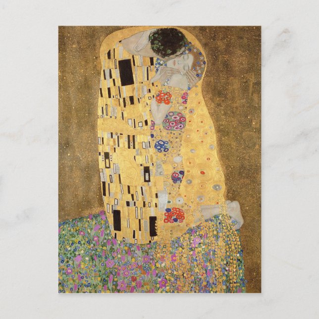 The Kiss, 1907-08 Postcard (Front)