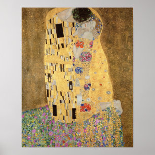 The Kiss, 1907-08 Poster