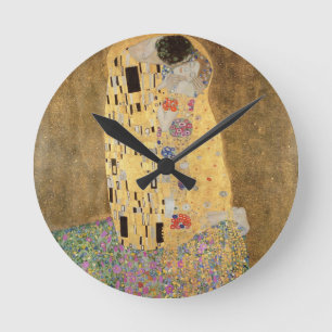 The Kiss, 1907-08 Round Clock