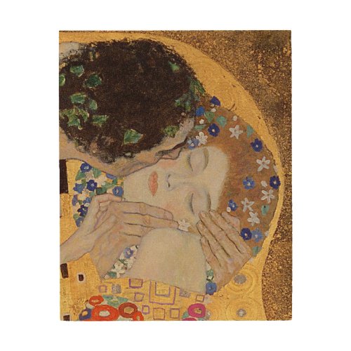 The Kiss 1907_08 Wood Wall Art