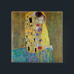 The Kiss 2 by Gustav Klimt Pinback Button<br><div class="desc">This painting titled The Kiss 2 is made by the famous artist, Gustav Klimt. About Gustav Klimt Gustav Klimt was an Austrian Symbolist painter and one of the most prominent members of the Vienna Secession movement. He became one of the founding members and president of the Wiener Sezession in 1897...</div>