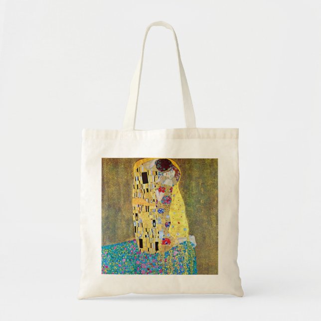 The Kiss 2 by Gustav Klimt Tote Bag (Front)