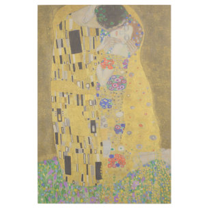The Kiss, Art Nouveau Oil Painting, Gustav Klimt