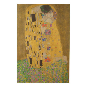 The Kiss, Art Nouveau Oil Painting, Gustav Klimt