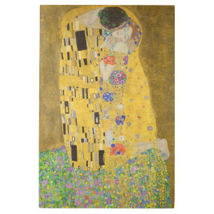 The Kiss, Art Nouveau Oil Painting, Gustav Klimt
