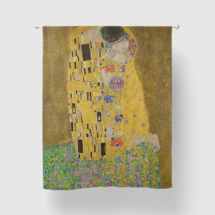 The Kiss, Art Nouveau Oil Painting, Gustav Klimt Blackout Curtains