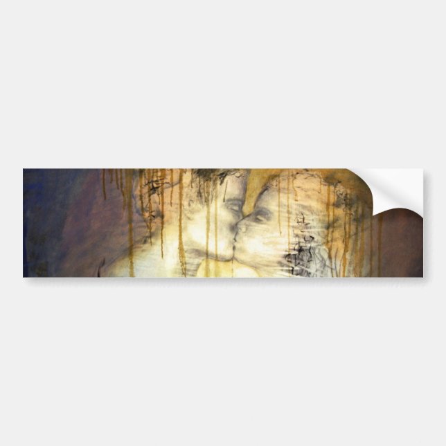 The Kiss Bumper Sticker (Front)