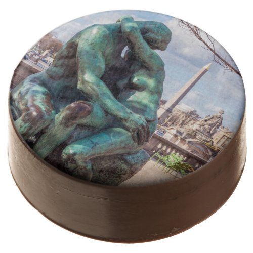 The Kiss by Auguste Rodin at the Tuileries Paris Chocolate Covered Oreo