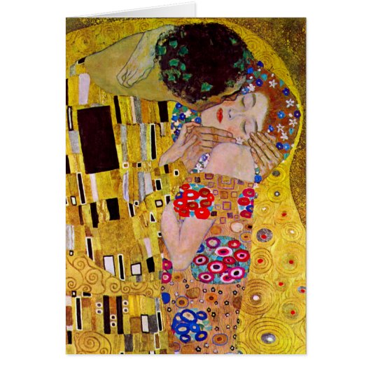 The Kiss by Gustav Klimt (Front)