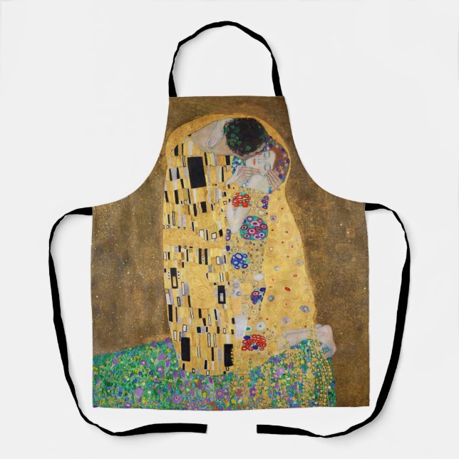 The Kiss by Gustav Klimt Apron (Front)