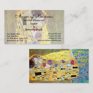 The Kiss by Gustav Klimt Business Card