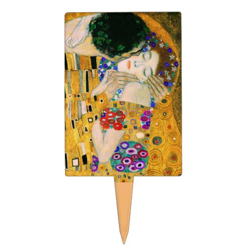 The Kiss by Gustav Klimt Cake Topper