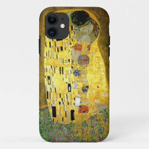 The Kiss by Gustav Klimt iPhone 11 Case