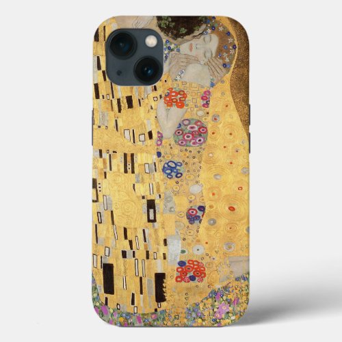 The Kiss by Gustav Klimt iPhone 13 Case