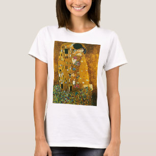 "The Kiss " by Gustav Klimt, Circle T-Shirt