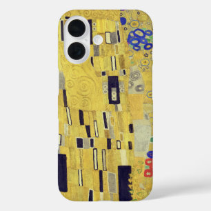 The Kiss by Gustav Klimt, detail 1 iPhone 16 Case