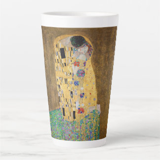 The Kiss by Gustav Klimt Latte Mug