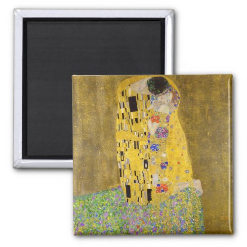 The Kiss by Gustav Klimt Magnet