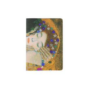 The Kiss by Gustav Klimt Passport Holder