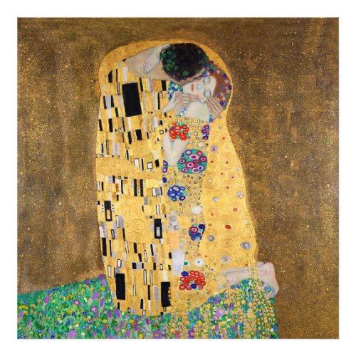 The Kiss by Gustav Klimt Photo Print