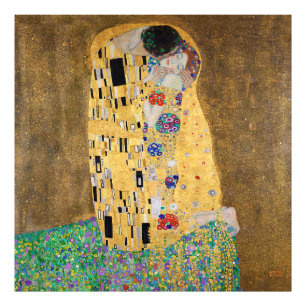 The Kiss by Gustav Klimt Photo Print
