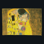 The Kiss by Gustav Klimt Pillowcase<br><div class="desc">The Kiss by Gustav Klimt.
Please visit my store for more interesting design and more color choice.
=> zazzle.com/colorfulworld*</div>